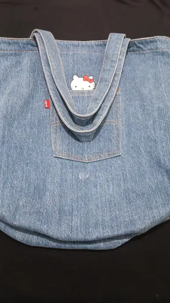 Levi's tote bag jeans casual
