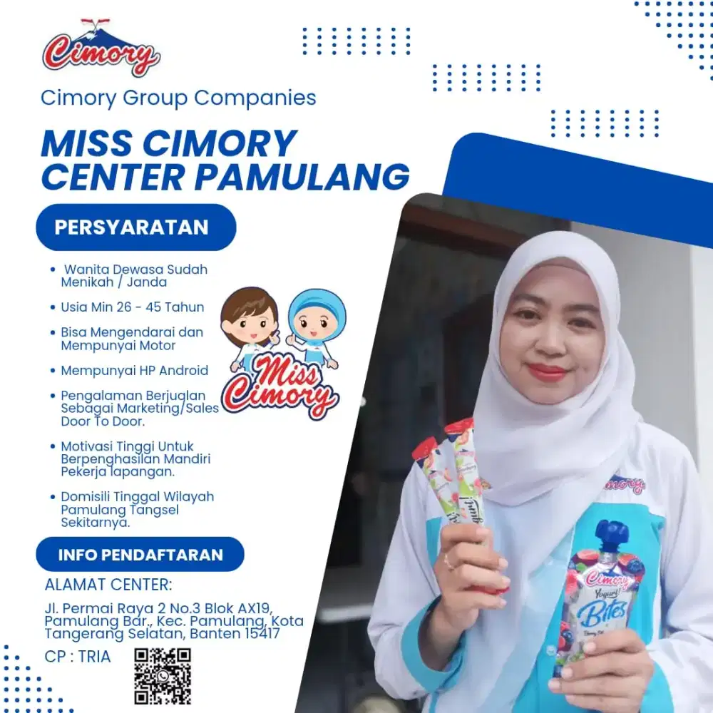 Sales cimory untuk kaum ibu-ibu