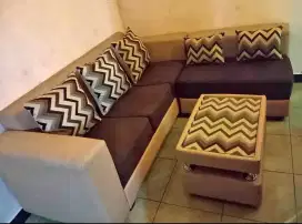 sofa homemade murah