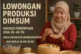 Lowongan Produksi Dimsum