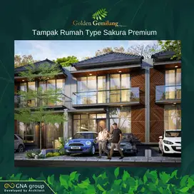 Jual Rumah 2 lantai cicilan 4 jtan lokasi strategis bebas banjir