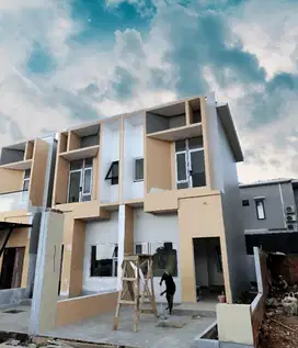 Townhouse elit harga terjangkau free furnished full DP 0 utk KPR
