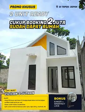 Rumah siap huni dicilangkap Depok.ede