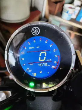 Yamaha XSR 155 2022 biru tangan pertama 4000km pajak panjang juli 2026