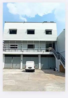 Gudang 3 lantai, 6.2 x 14, hdp timur Tanjung Pura citra garden 2 ex