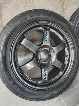 Velg rays model TE 37 R15 pcd 4x100 set Ban