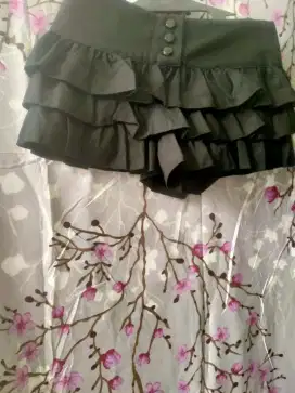 Rimple shorts jahitan bagus rapi