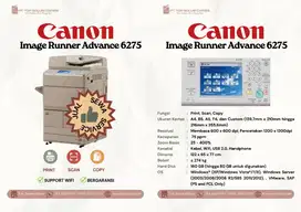 Mesin Fotocopy Canon iR ADVANCE 6275 – Rekondisi, Siap Pakai