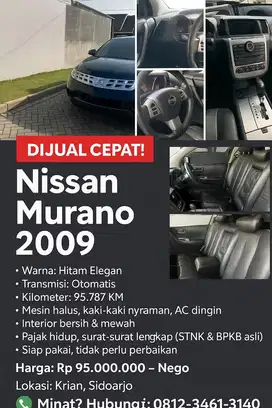 nissan murano 2009 at
