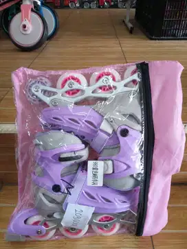 mainan anak sepatu roda jumping shoes full cover