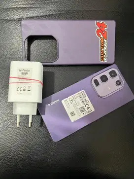 Jual infinix note 50 pro ram 8/256 second resmi hp carger ori
