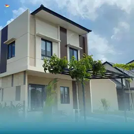 Rumah Cantik Viral 2 Lantai tipe Spring di Virginia Park Makassar