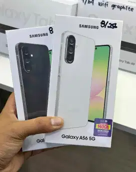 SAMSUNG A56 5G RAM 8&12/256 FREE TA25W+CASE GARANSI RESMI SEIN 1TH