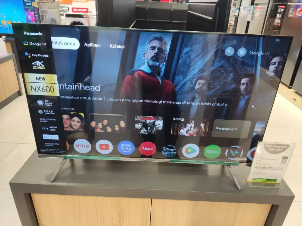 PANASONIC LED GOOGLE TV 4K 43