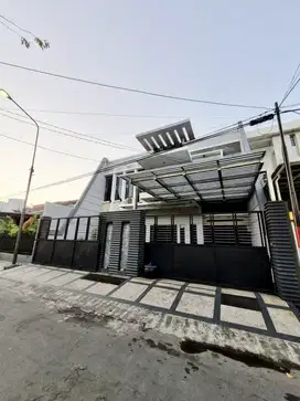 Kertajaya indah harga terjun bebas jual rumah Modern minimalis furnis