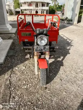 Jual motor nozomi merek azabu bahan bakar bensin.