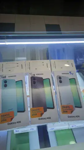 Samsung galaxy A06 6/128  4/64  4/128 GB