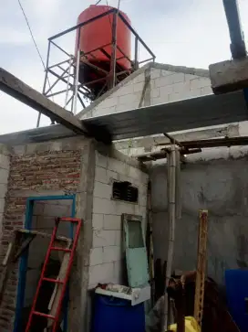 rumah setengah jadi