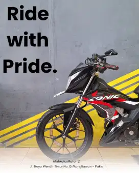 Honda Sonic 150 R Tahun 2018 Tangan Pertama , Lukman