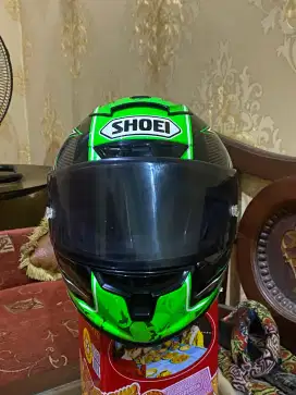 Helm Shoei x14 original motip livery size m
