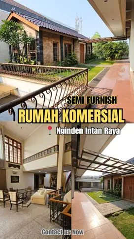 Dijual Rumah Langka Jarang Ada Komersial Nginden Intan Surabaya