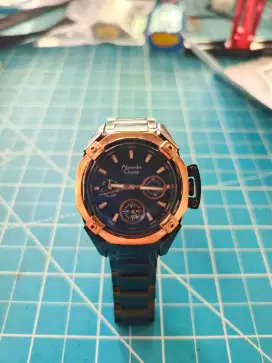 Alexandre Christie AC 6225 BF BBRBA Sport Black Dial Stainless Steel