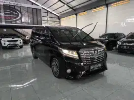 Alphard G 2015 hitam