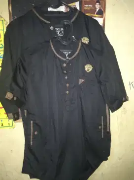 Baju kokoh anak dn ayah&dres kaos cewe