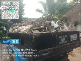 Jasa buang puing dan angkut sampah