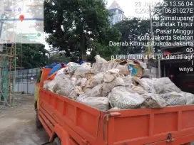 Jasa buang puing sampah