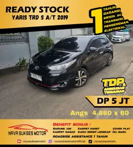 TDP 5 JUTA - YARIS TRD S A/T 2019