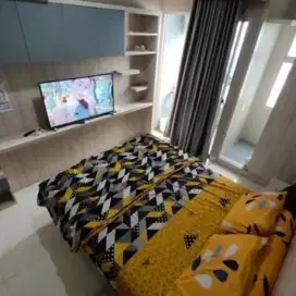 Sewa apartemen harian treepark serpong BSD Tangerang selatan