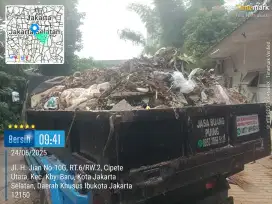 Jasa buang puing angkut sampah