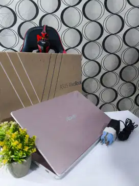 [SSD] Laptop Asus Vivobook E14 RoseGold Pink Lengkap Nominus
