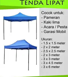 Jual tenda lipat murah