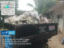 Jasa buang puing sampah