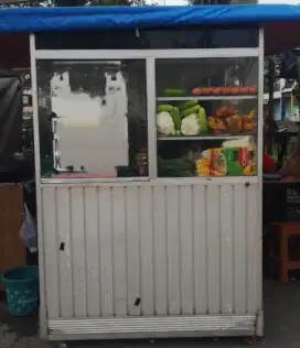 Dijual etalase grobak minus,ga bs diantar/ambil sendiri