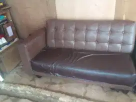Sofa lapisan kulit tahan air