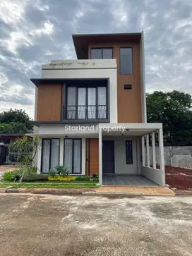 Rumah modern 3 lantai di Petukangan Jakarta Selatan