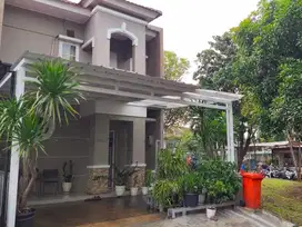 Rumah second full furnished dalam cluster di Larangan dekat Joglo