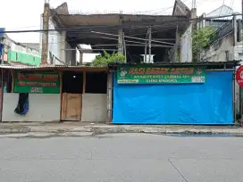 Dsewakan ruko lt165m lb186m dua lantai bangunan blm kelar depok timur