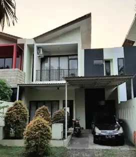 Rumah second dalam cluster di Cibubur Jaktim