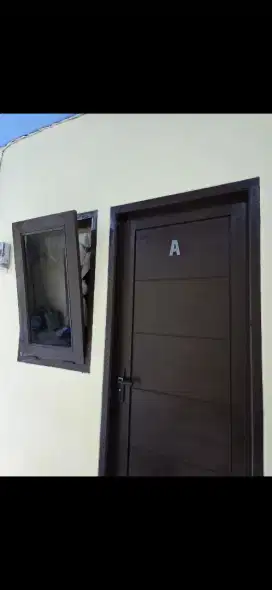 Dijual 1 set Pintu Kayu Baru Termurah Sejakarta Bonus Lobang Angin