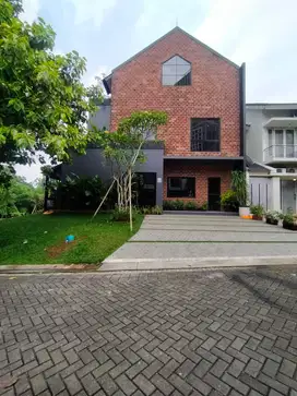 Rumah baru modern siap huni dalam cluster di Delatinos BSD