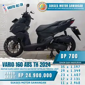 HONDA VARIO 160 ABS 2024 GARANSI 1 THN OLI FREE 3X DAN BERGARANSI