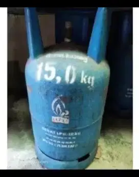 2 buah tabung gas 15 kg