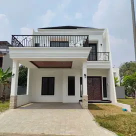 Rumah minimalis modern dalam cluster di Icon BSD