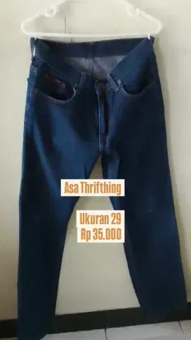 Celana Jeans second kualitas bagus