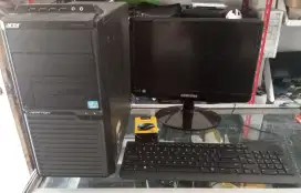 Pc acer tower i5 ivy fullset