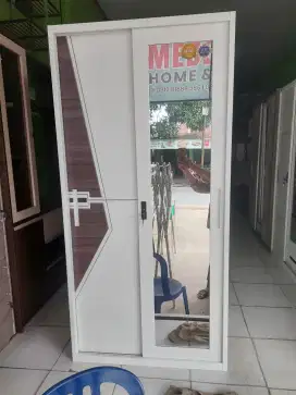 Lemari besi sliding 2pintu